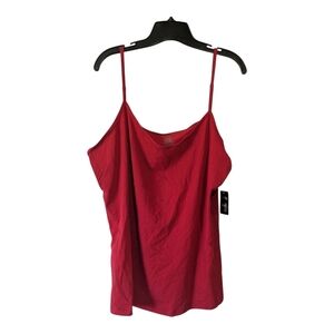 George Plus Red Tank Top. Size 3X. New.